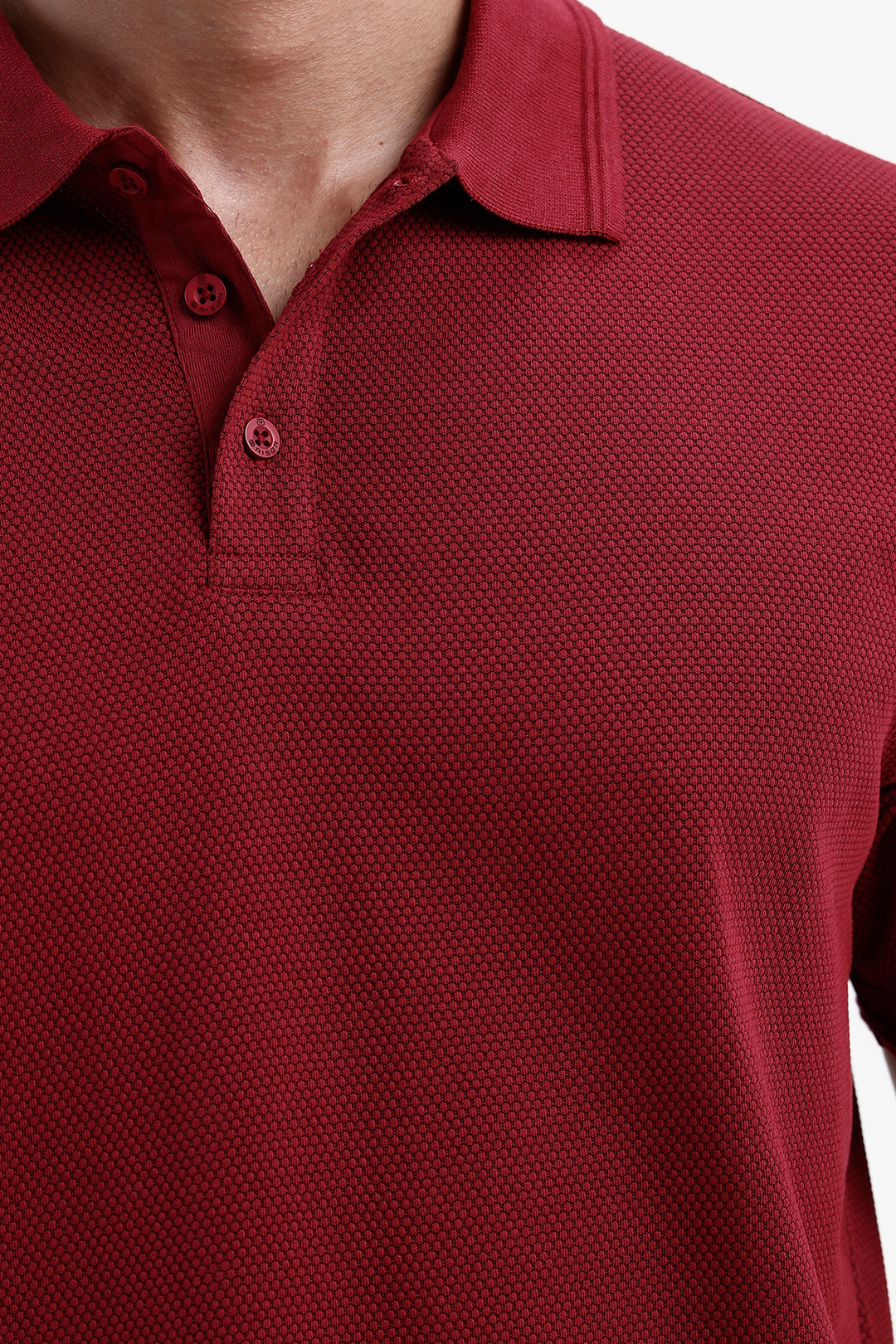 Ruby Red Polo T-Shirt for Men by Canton Polo