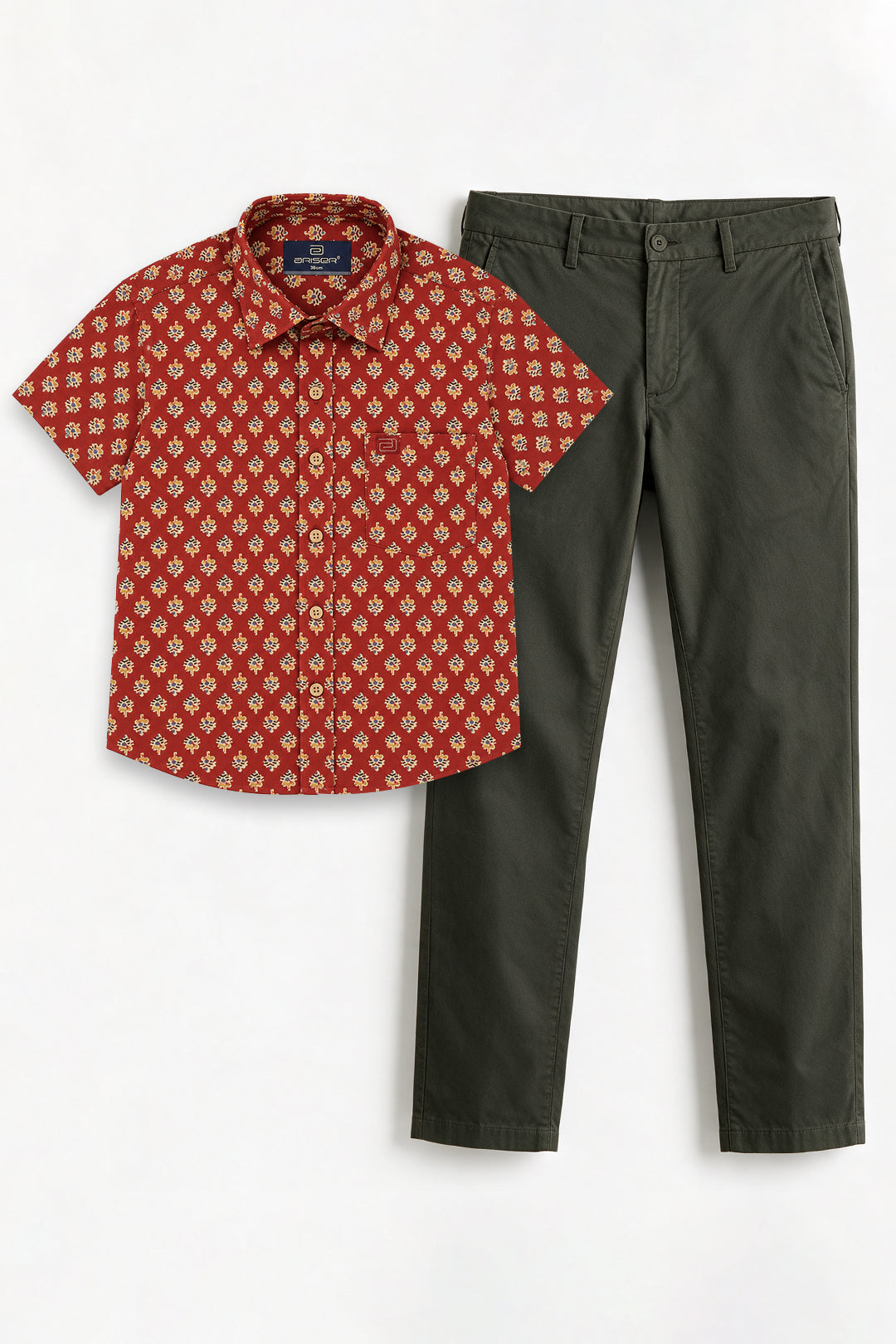 Printed Shirt and Trosuer Combo