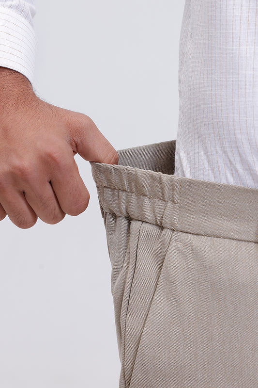 Ariser natural sand men’s formal stretch pants