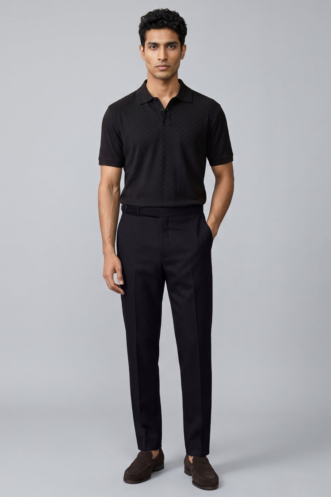 Fashion Polo & Gurkha - Raven Black T-Shirt 
