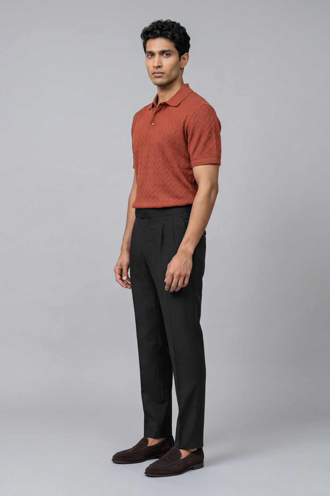 Classic Black Trouser Combo For Men.