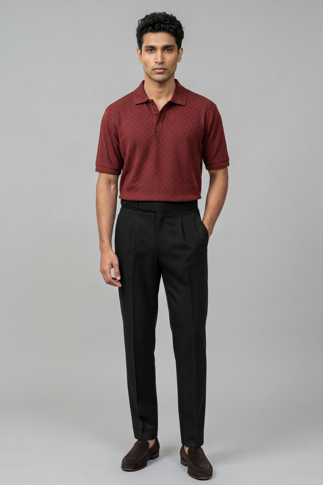 Fashion Polo & Gurkha Trouser Combo