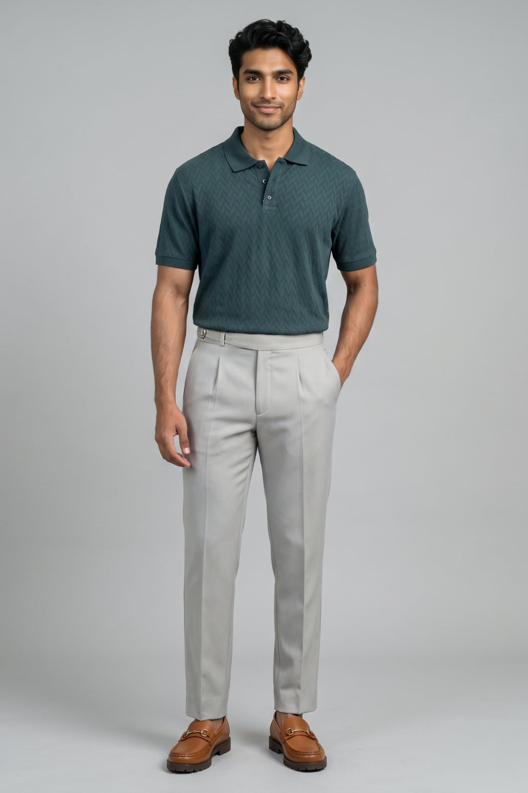 Discover the Ariser Deep Emerald Polo T-shirt.
