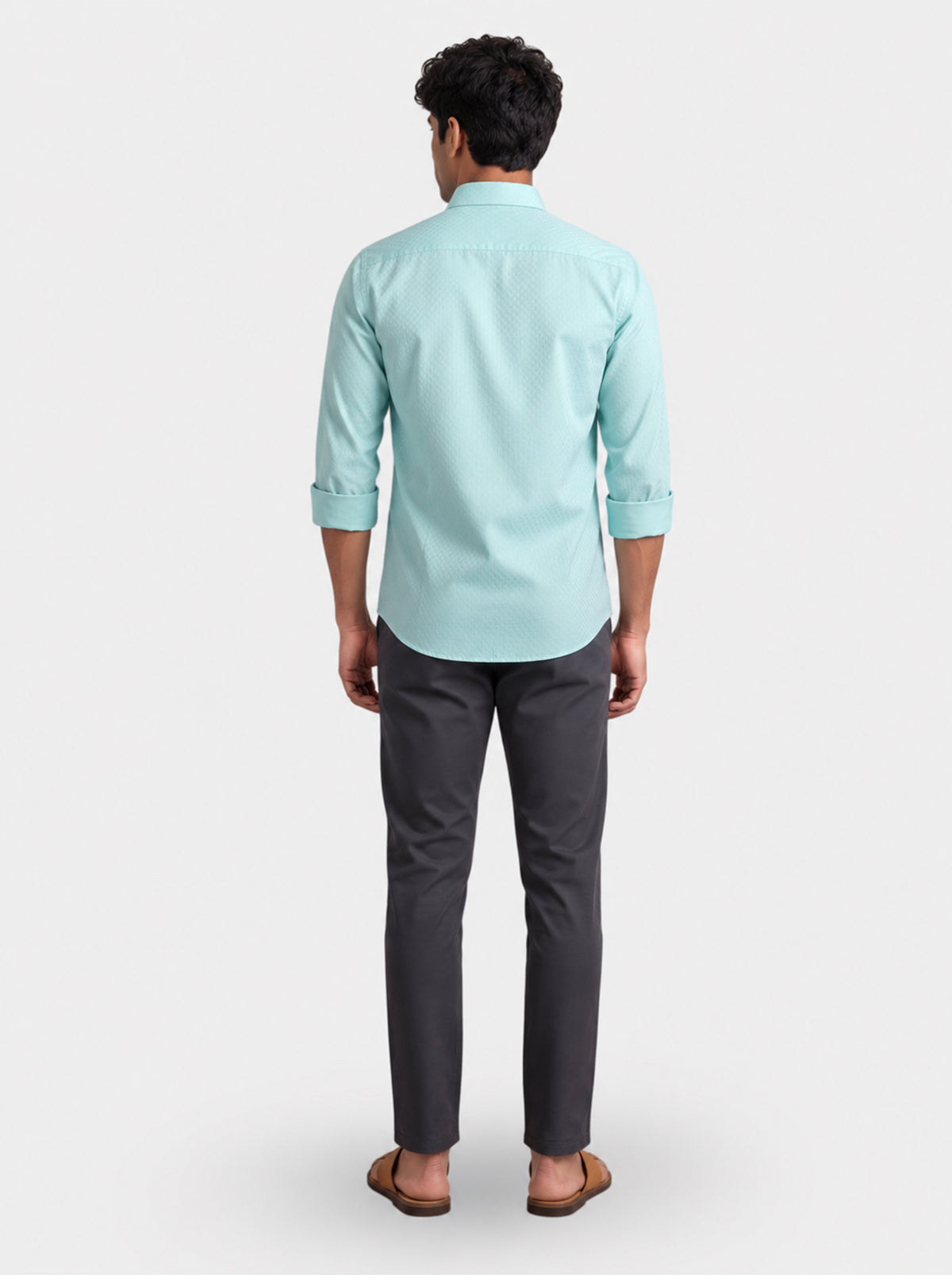 Ariser Italian Dobby and Executive Midnight Blue Formal Wear Combo
