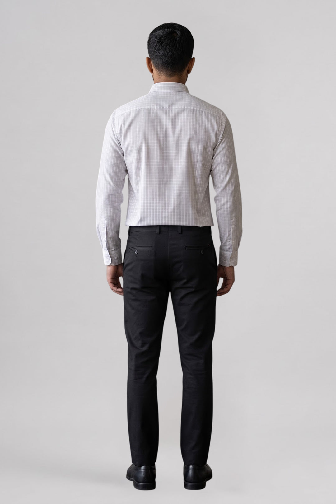Ariser Jeta and Modern Chino Black Trouser Formal Wear Combo