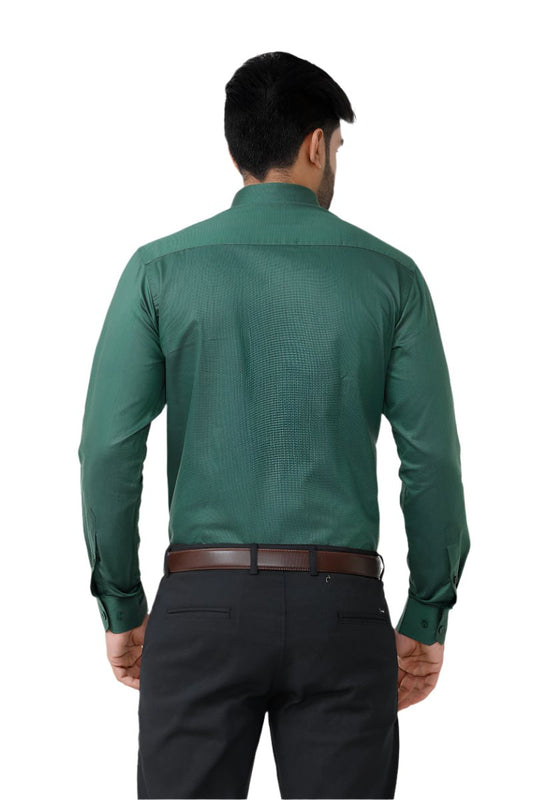 Luxor - Dark Green Formal Shirts for Men | Ariser