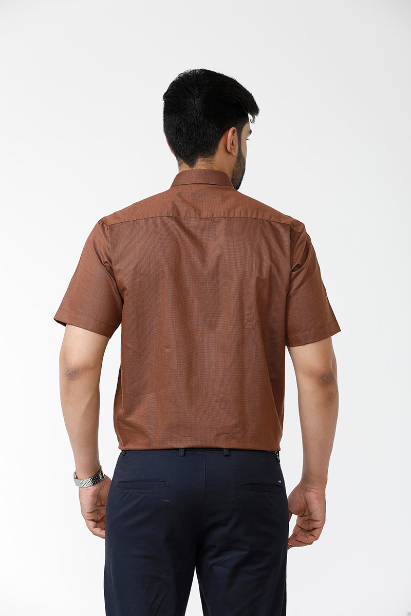 Brown Formal Shirts for Men