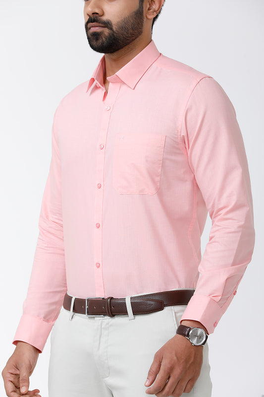 Zurich - Pink Formal Shirts for Men | Ariser