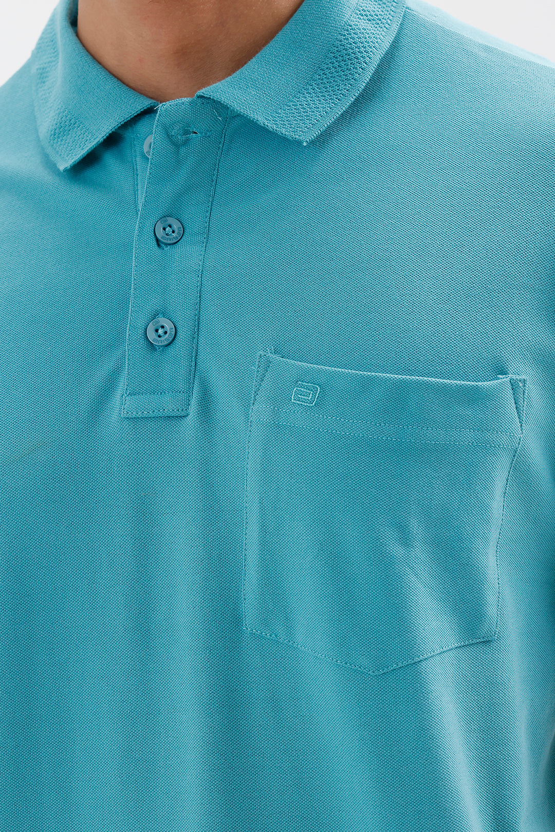 Ocean Green Polo T-Shirt for Men by Lycra Polo