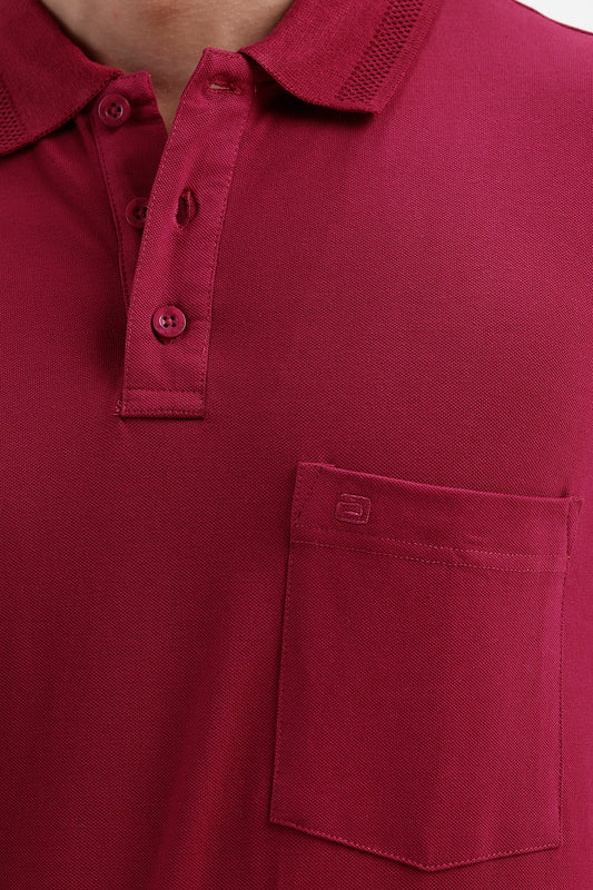Royal Maroon Polo T-Shirt for Men by Lycra Polo