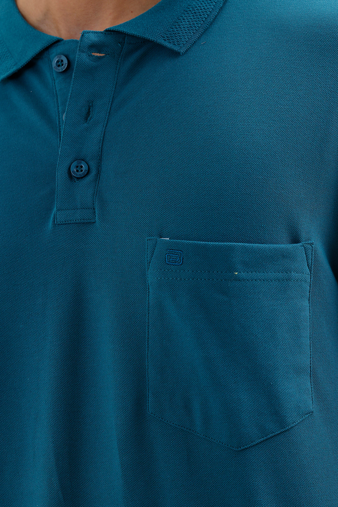 Deep Teal Green Polo T-Shirt for Men by Lycra Polo