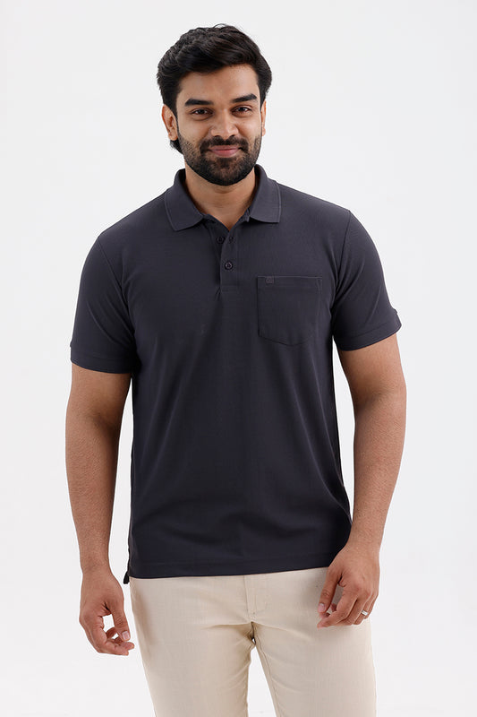Macro Polo - Anthracite T-Shirts For Men | Ariser