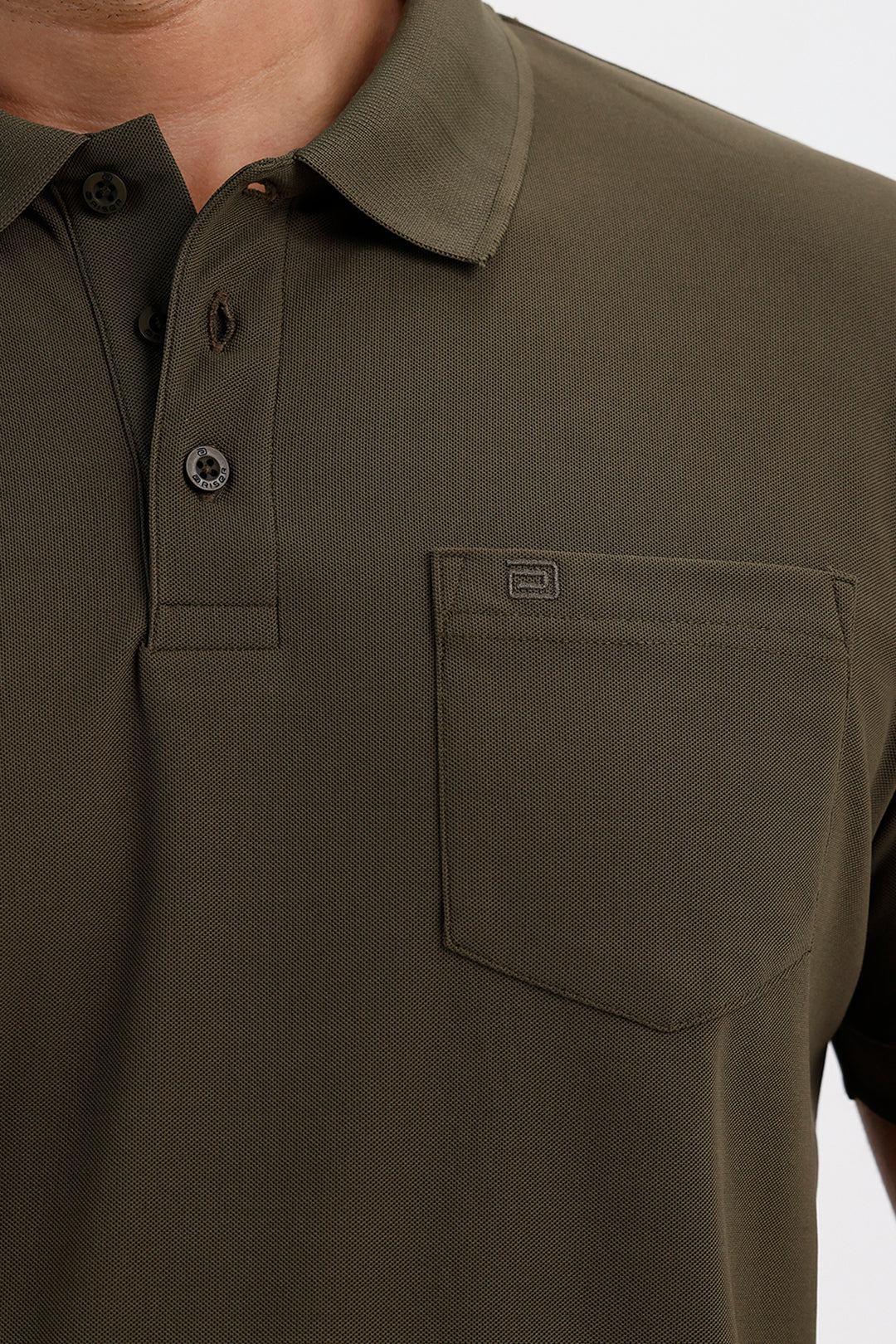 Sage Green Polo T-Shirt for Men by Macro Polo