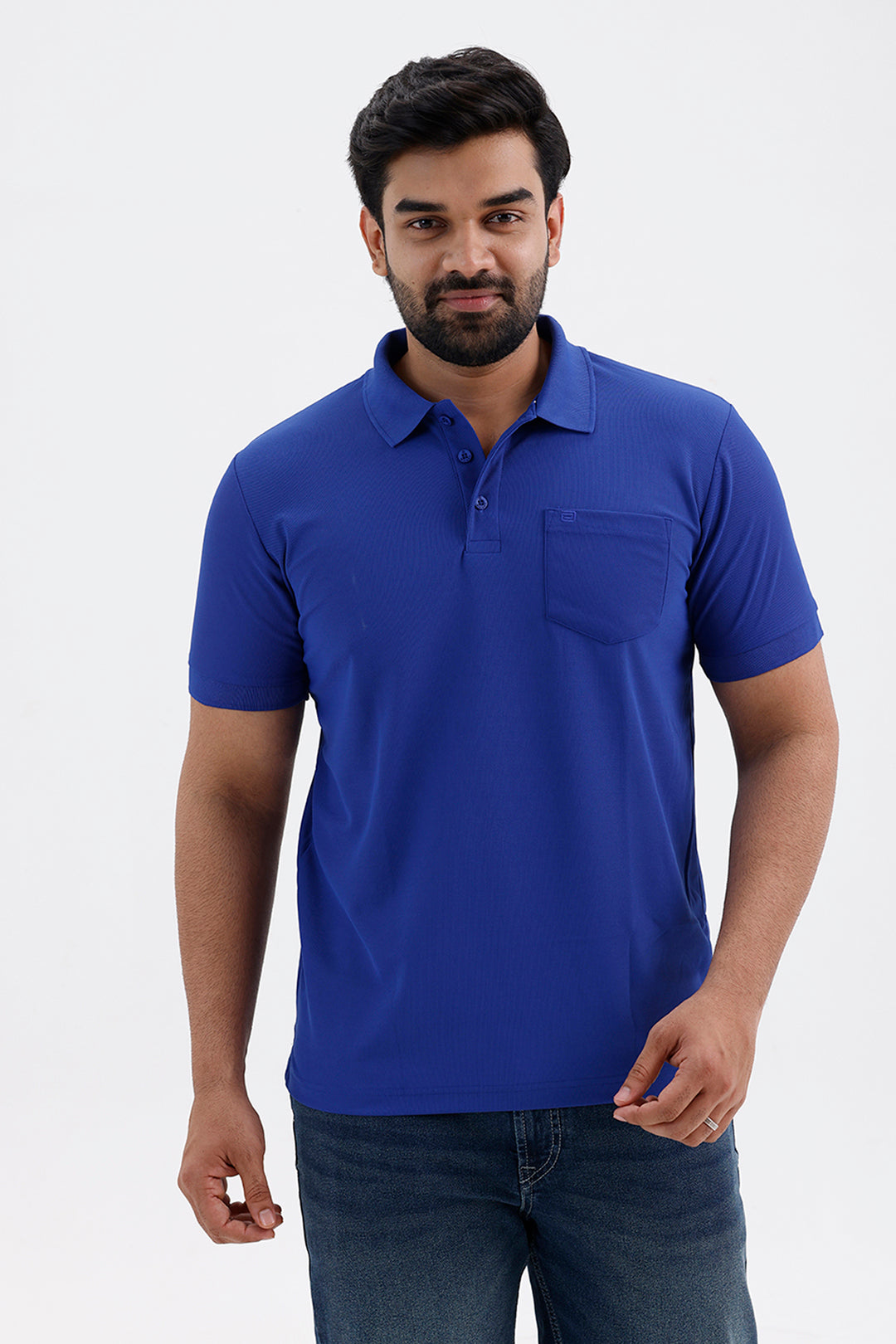 Macro Polo Ocean Royal Blue T-Shirt for Men by Ariser