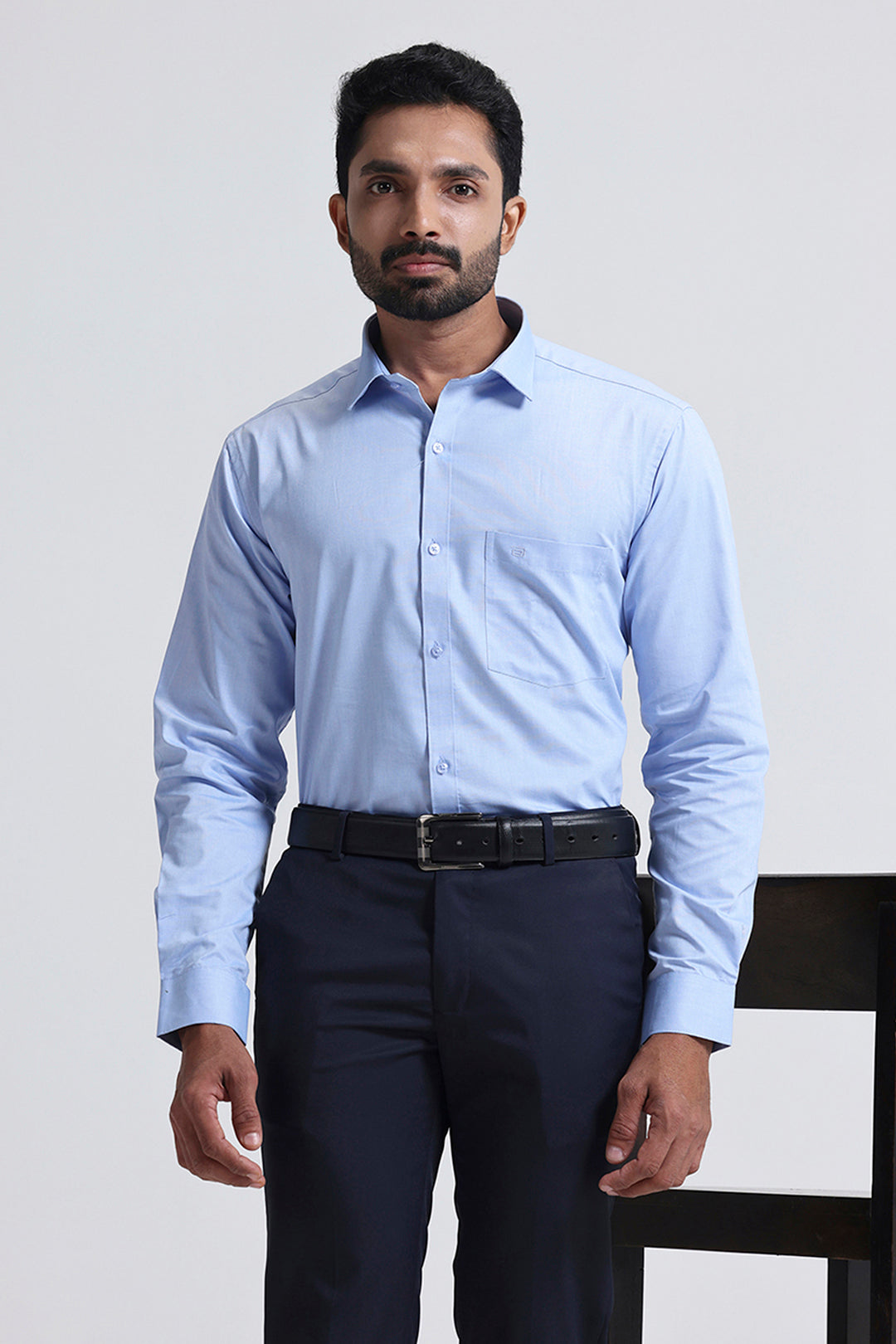 Premium quality light blue shirts for professionals