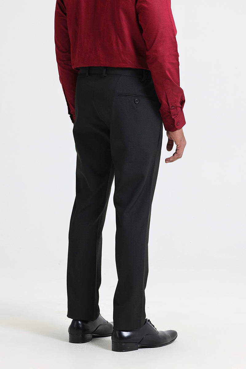 Smart fit trousers formal pants for men.