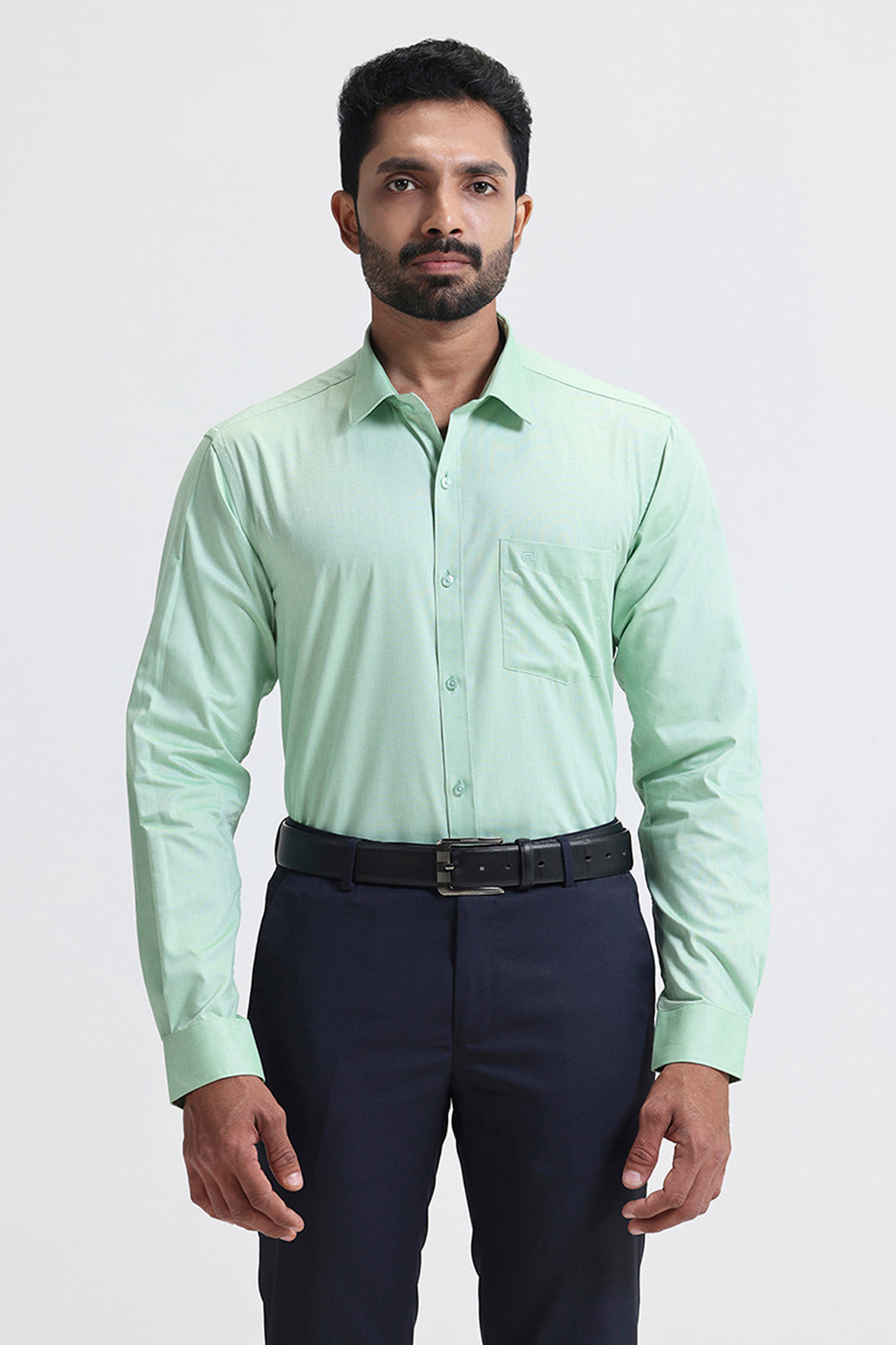 Ariser men’s Verito mint green shirt for classy formal look