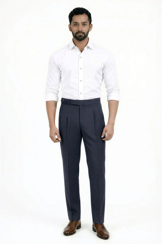 Navy Blue Gurkha Pants