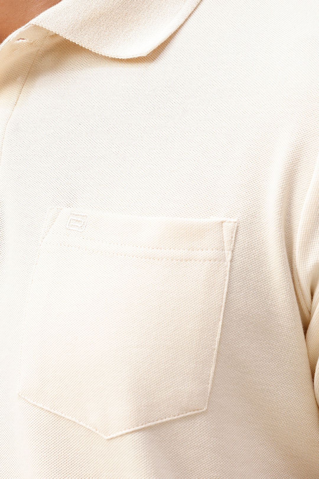 men’s cream polo t-shirt Ariser