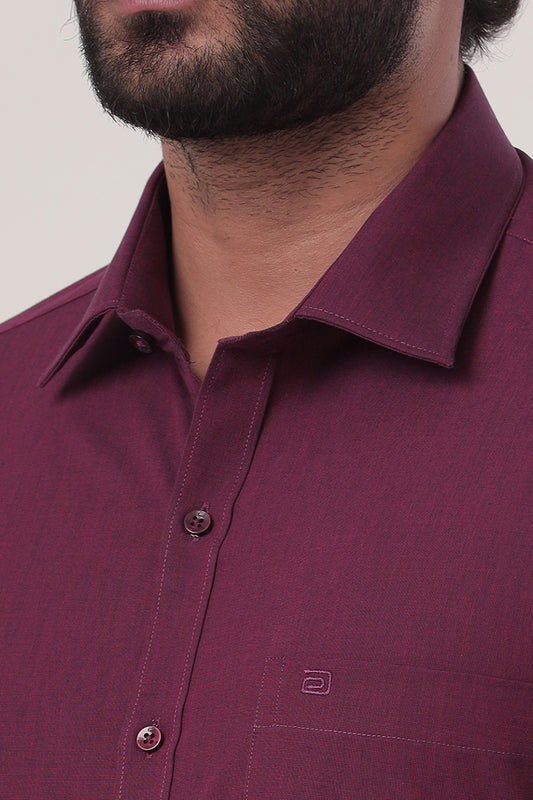 Fila - Purple Formal Shirts For Men | Ariser