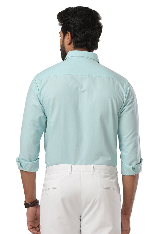 Super Soft - Mild Blue Formal Shirts for Men | Ariser