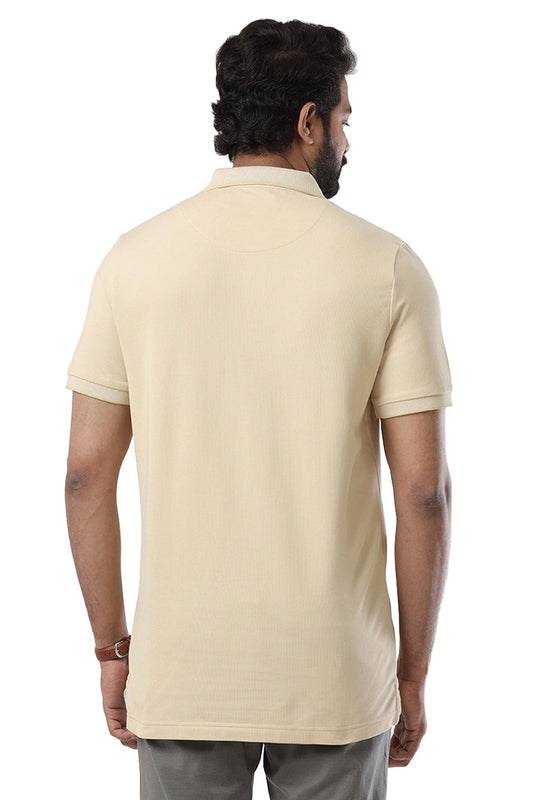 Golf Polo - Coral Peach T-Shirts For Men | Ariser