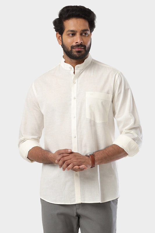 Men's breathable cotton dress shirts