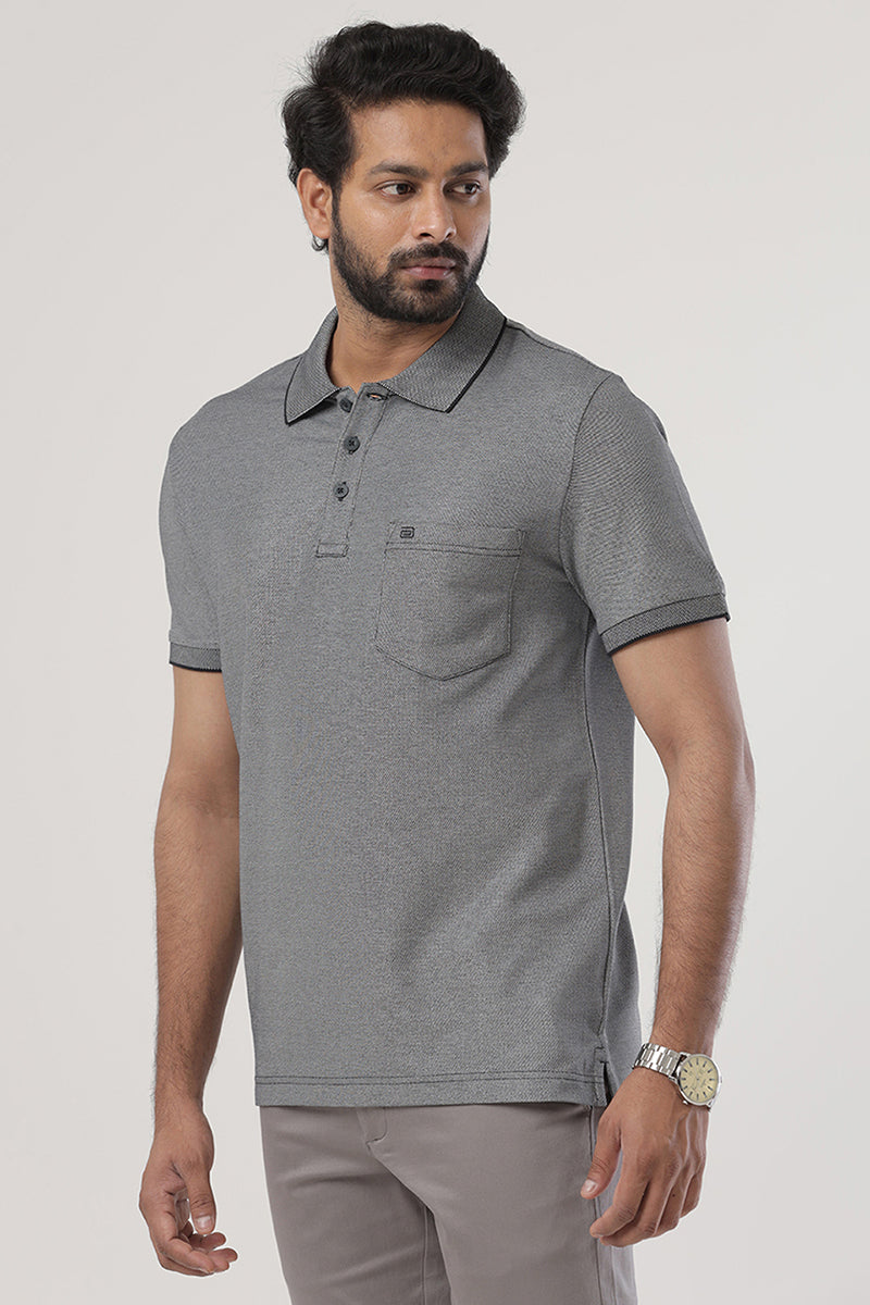 Golf Polo Black Gray T Shirts | T Shirts for men | Mens T Shirts