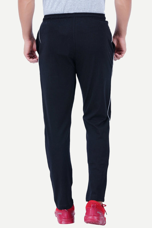 Track Pant - Black Jogging Bottoms For Mens | Ariser