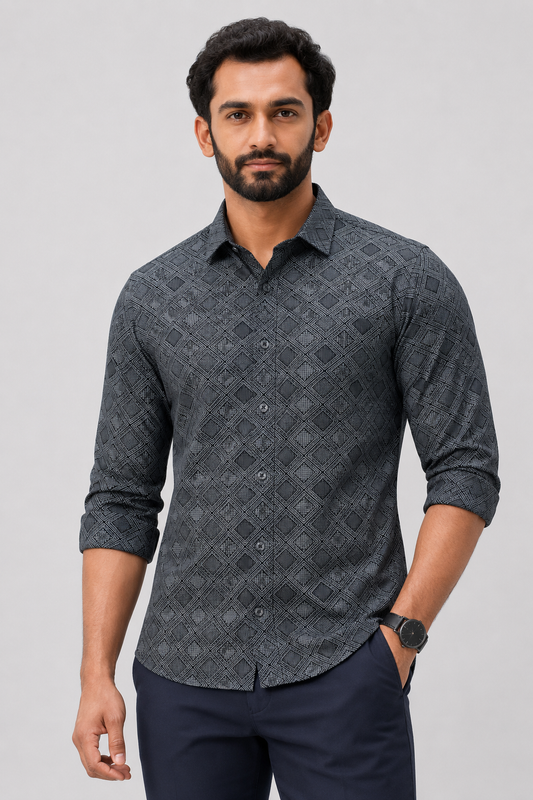 Vudu shirts for men by Ariser featuring modern prints