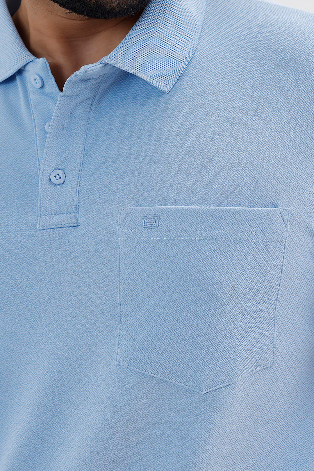 Ariser Cripe Polo Sky Blue T-Shirt for Men