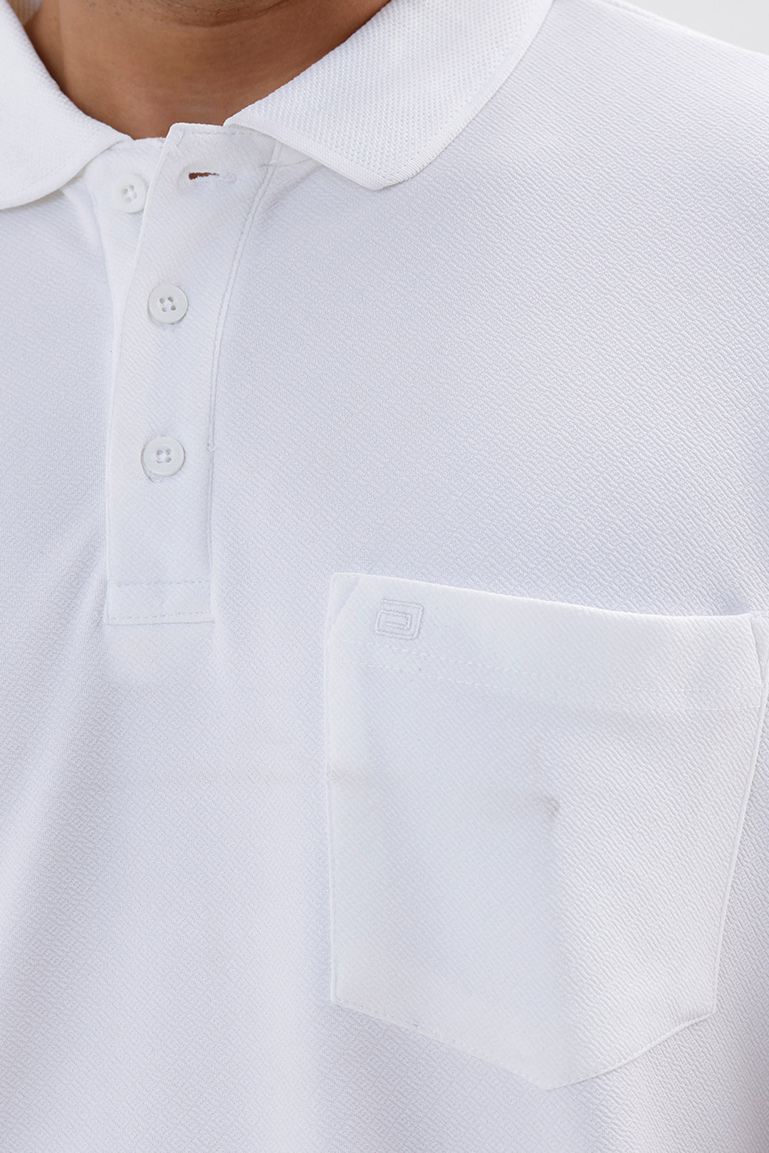 Men's Cripe Polo White T-Shirt