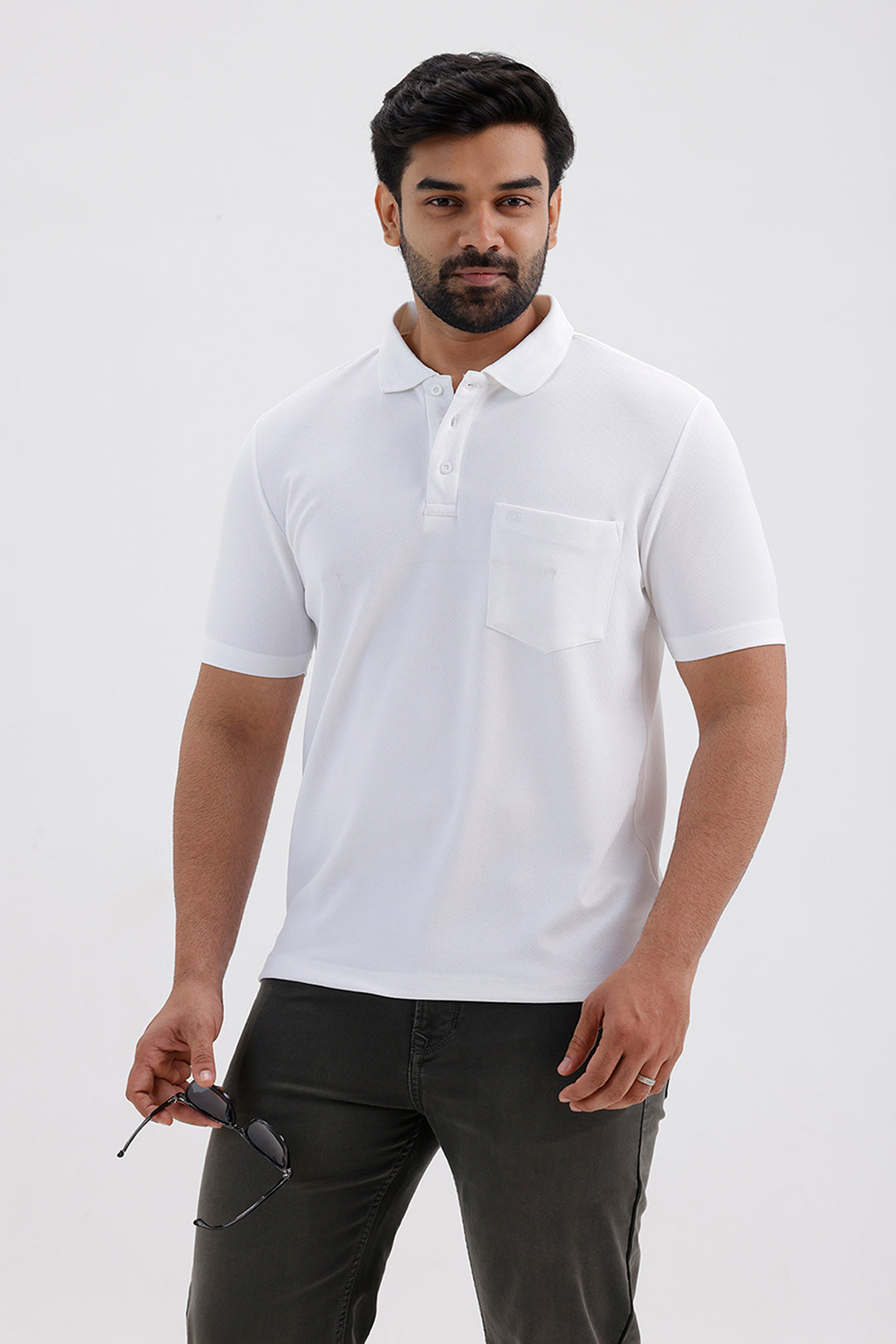 Cripe Polo White T-Shirt for Men | Ariser