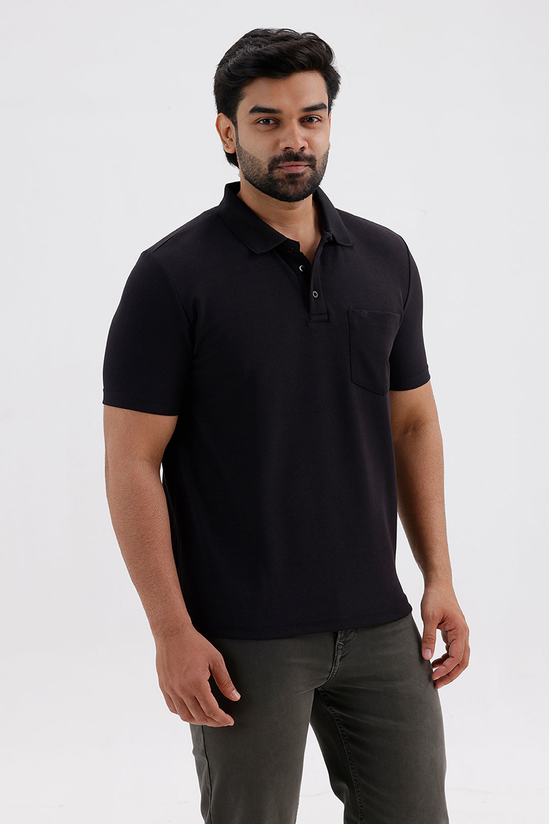 Ariser Cripe Polo Black T-Shirt for Men