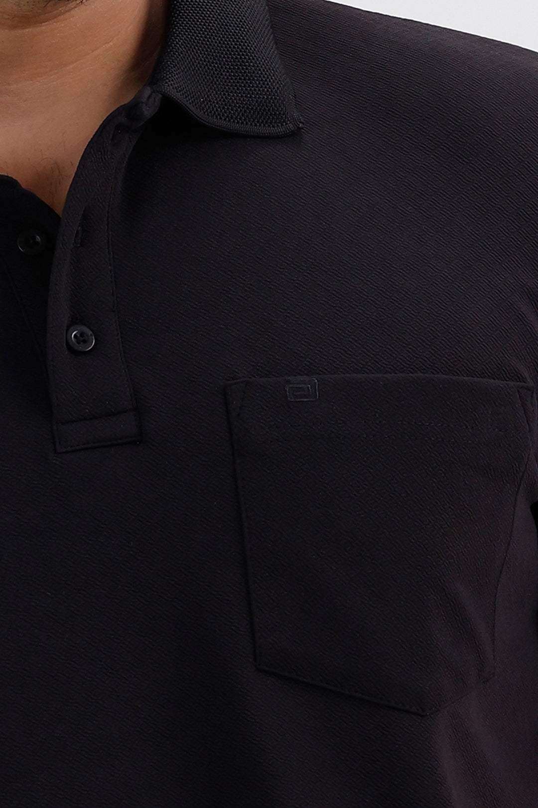 Men's Cripe Polo Black T-Shirt