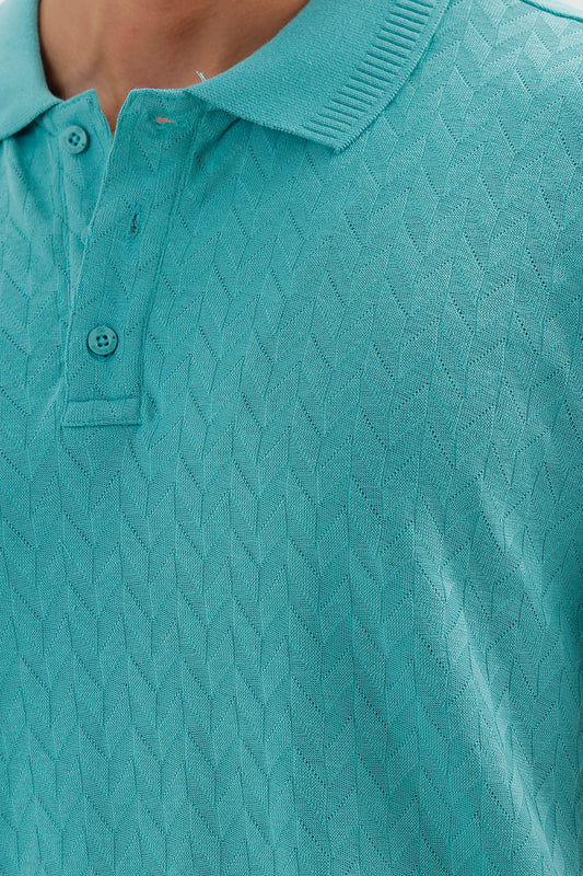 Fresh Jade Polo T-Shirt for Men by Fashion Polo