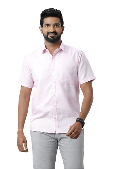 Armani - Light Pink Formal Shirts for Men | Ariser