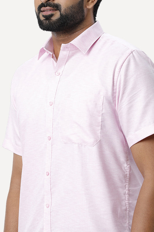 Armani - Light Pink Formal Shirts for Men | Ariser