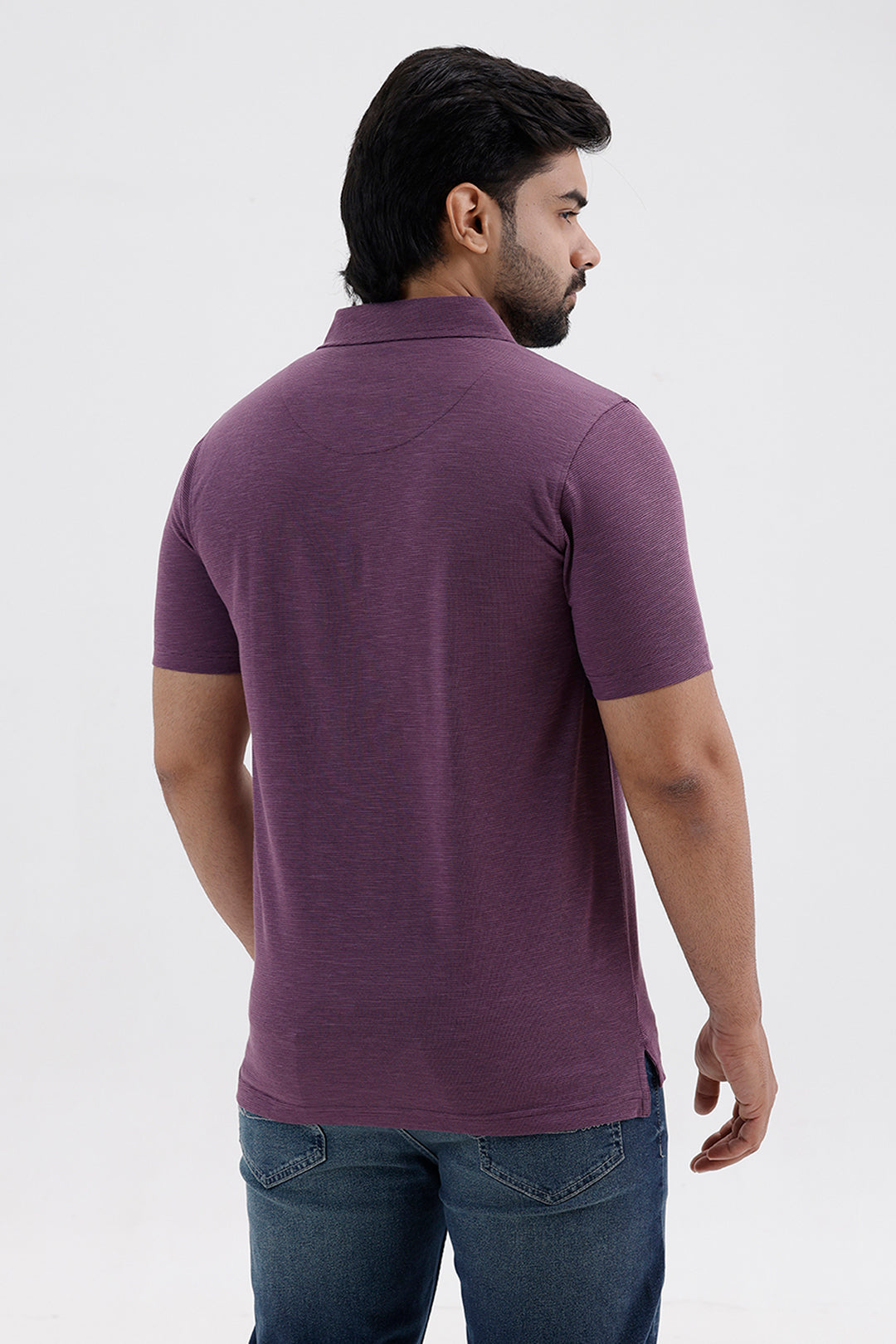 Stylish Royal Lavender Purple Kent Polo Men's T-Shirt