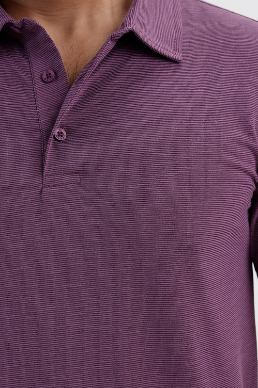 Ariser Kent Polo Royal Lavender Purple Casual T-Shirt for Men