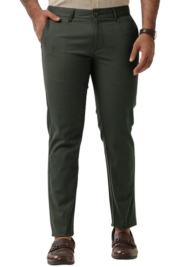 Monaco -  Deep Green Trouser For Men | Ariser