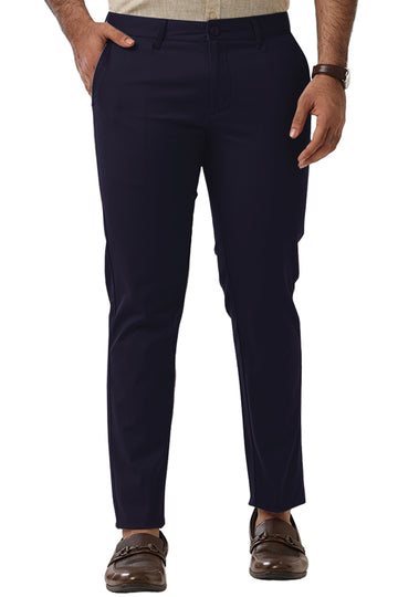 Monaco -  Dark Navy Trouser For Men | Ariser