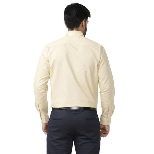 Zurich -  Yellow Formal Shirts for Men | Ariser