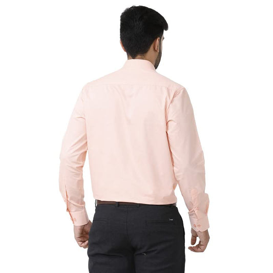 Zurich - Light Orange Formal Shirts for Men | Ariser